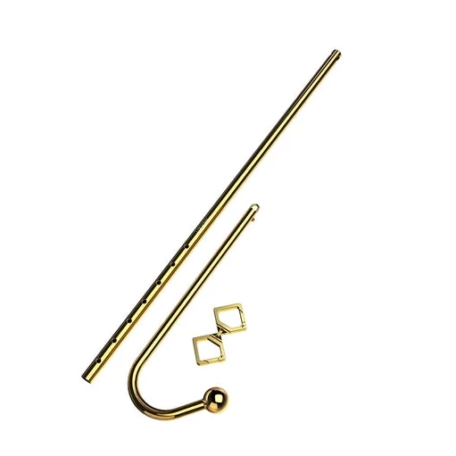 Adjustable Anal Hook Set LOCKINK Golden 3867 AllNight 0606